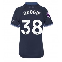 Tottenham Hotspur Destiny Udogie #38 Bortedrakt Dame 2023-24 Kortermet